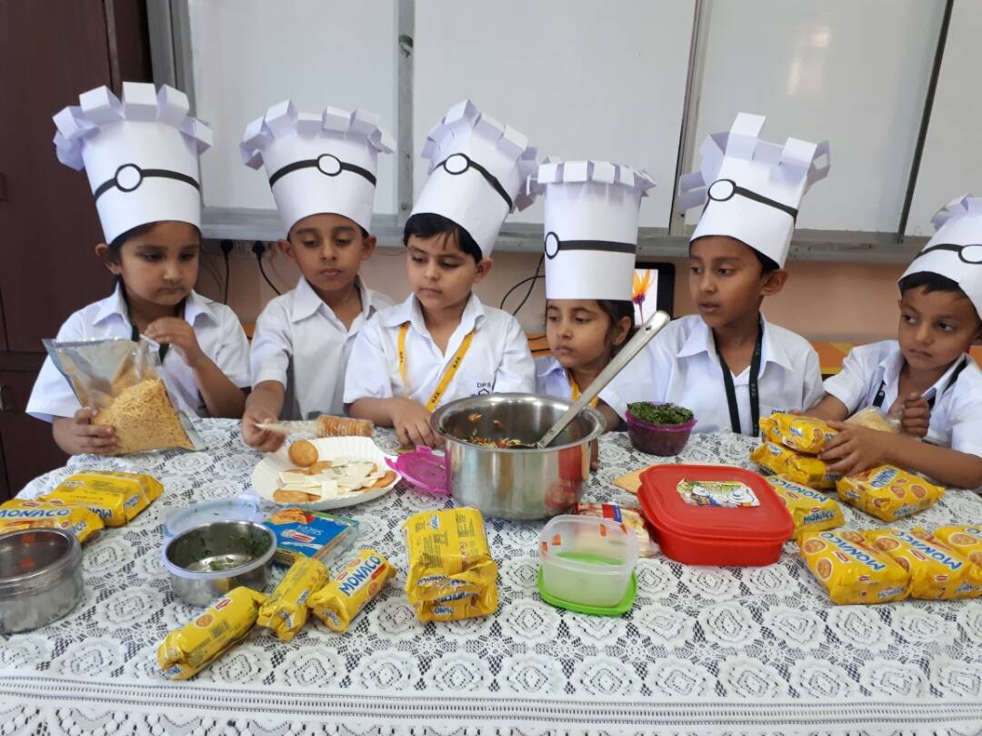 Class I Activity- 'Cooking without Fire' - Delhi Public School